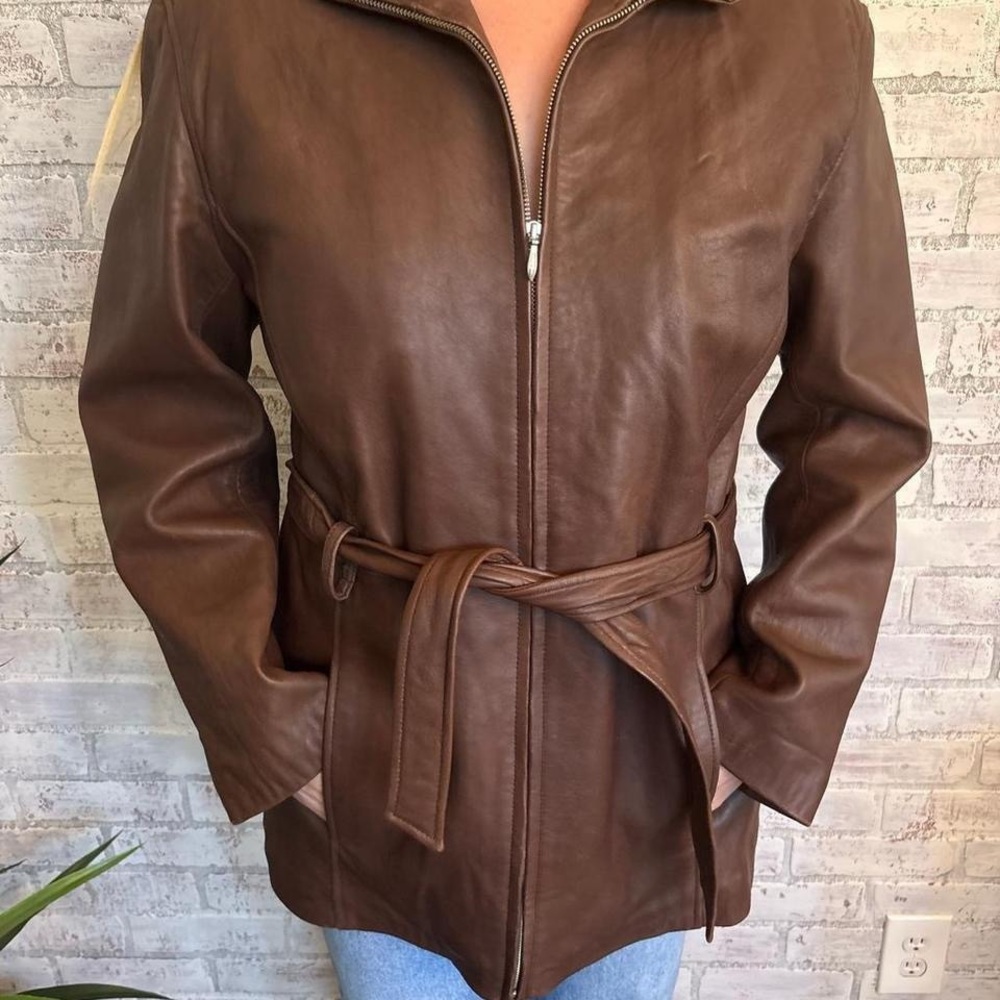 Vintage Wilsons Leather Brown Leather Jacket